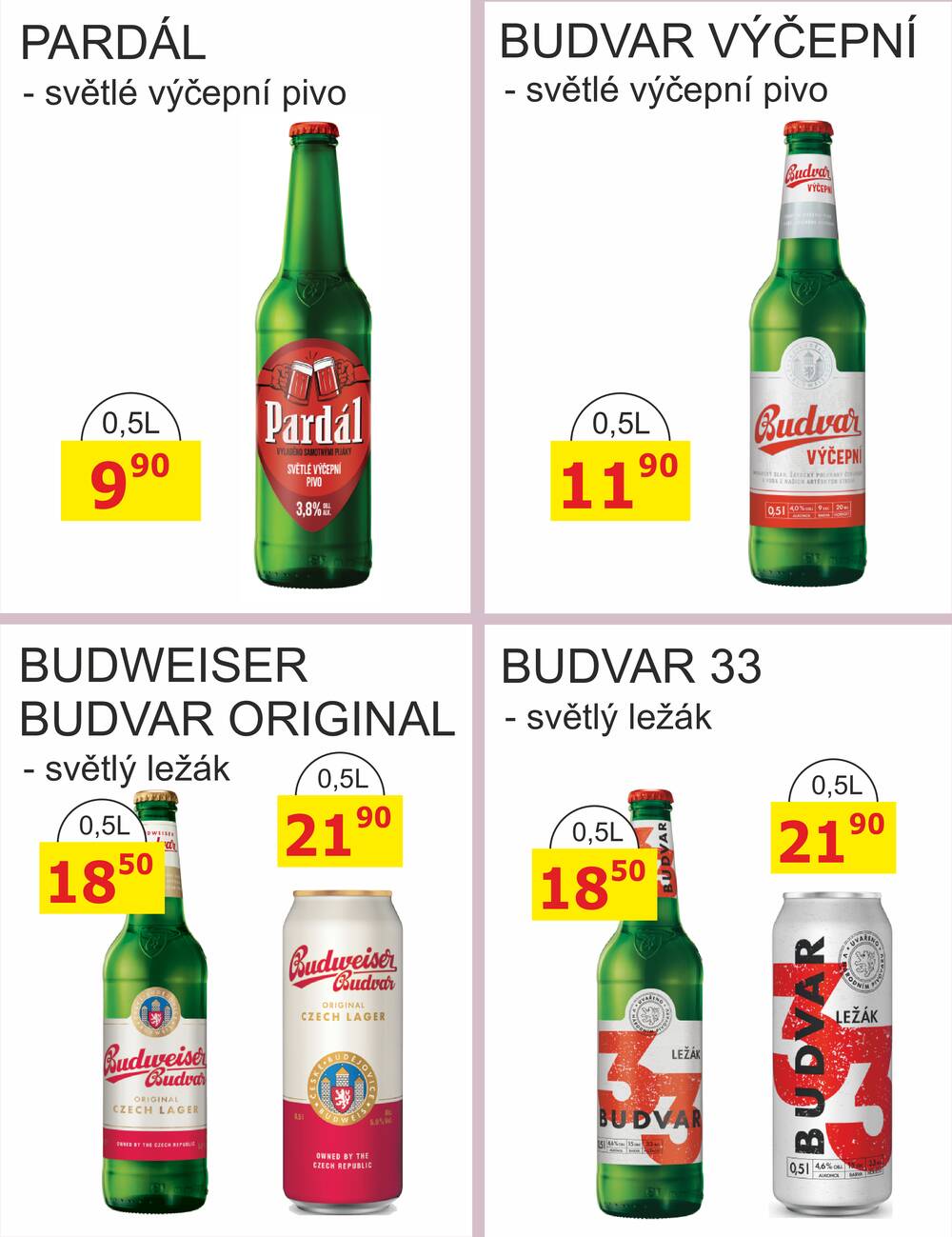 BENE Nápoje od 1.5. do 31.5.2026