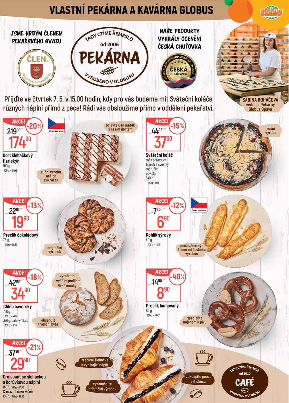 Akční leták Globus 6.5. - 12.5.2026 - Globus Opava