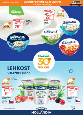 Leták Akční leták Globus 6.5. - 19.5.2026 - Globus Brno Ivanovice