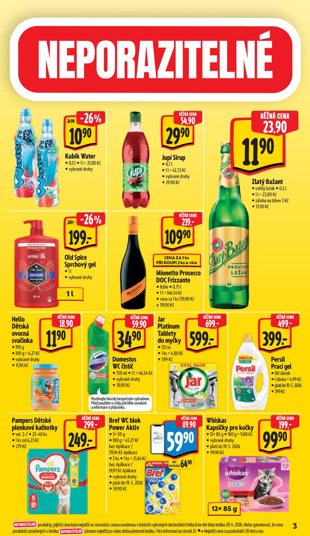 Leták Albert - Albert Supermarket od 6.5. do 12.5.2026 - strana 3