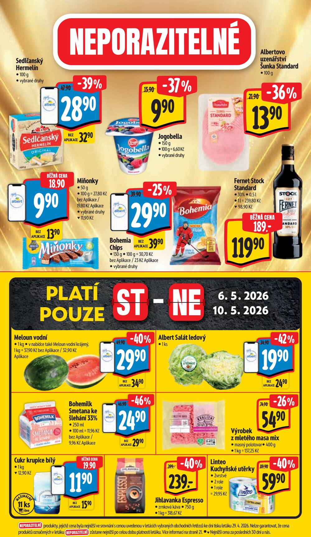 Leták Albert - Albert Supermarket od 6.5. do 12.5.2026 - strana 36