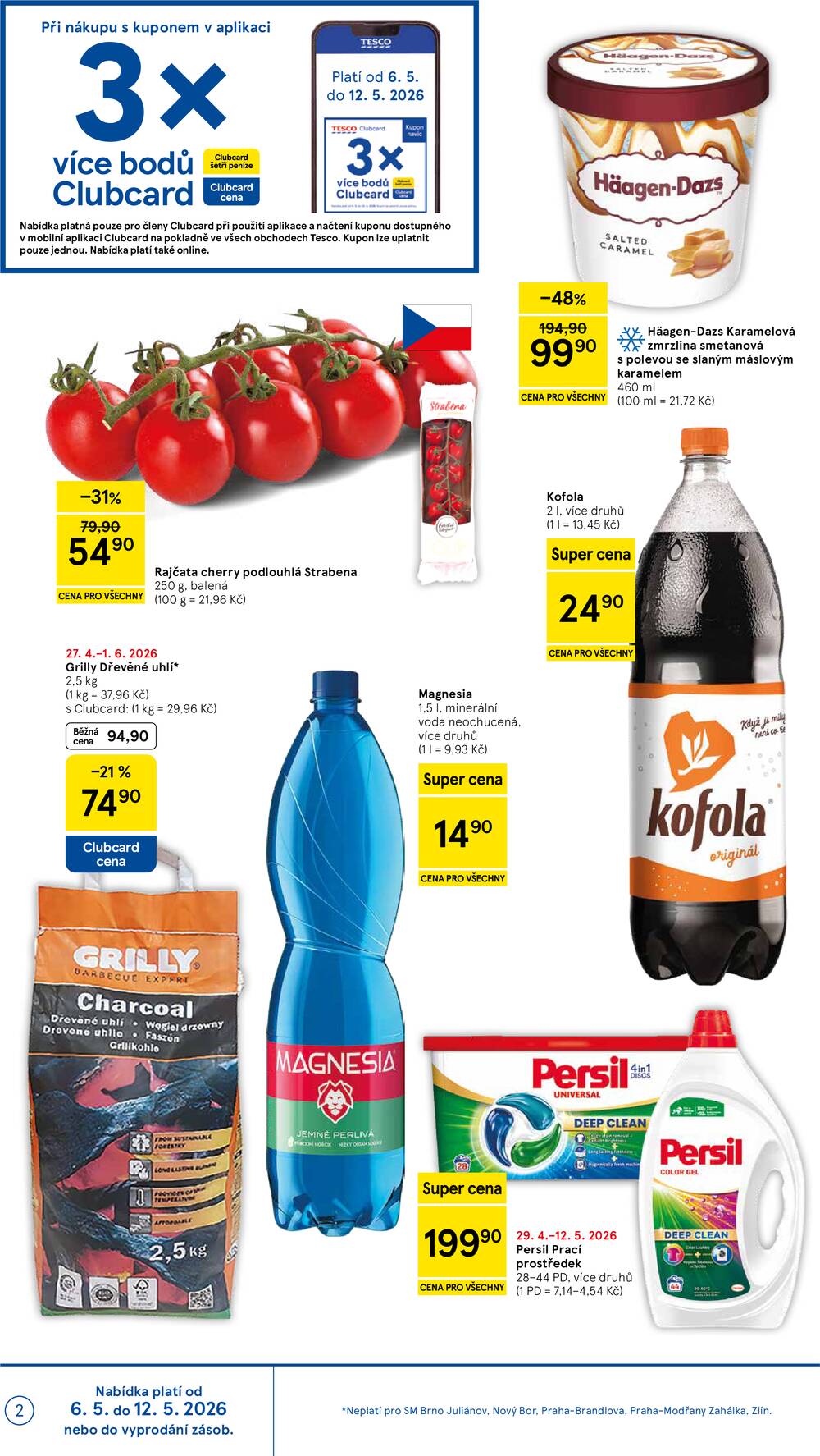 Leták Tesco - Tesco supermarkety od 6.5. do 12.5.2026 - strana 2