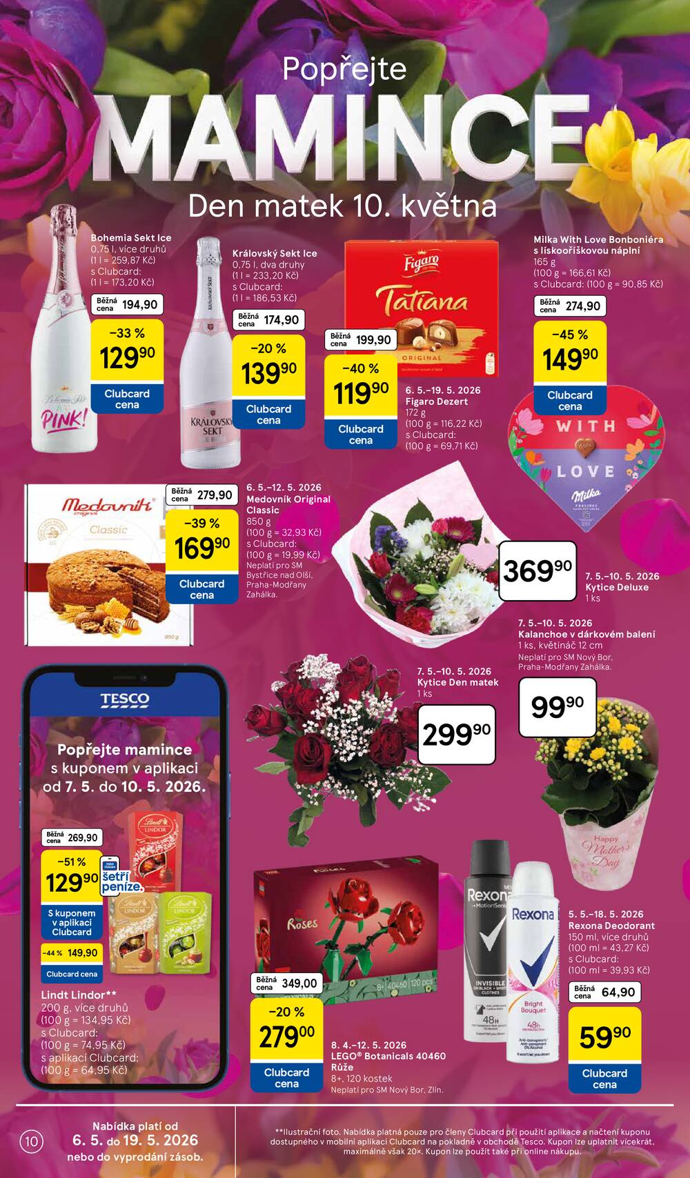 Tesco supermarkety od 6.5. do 12.5.2026