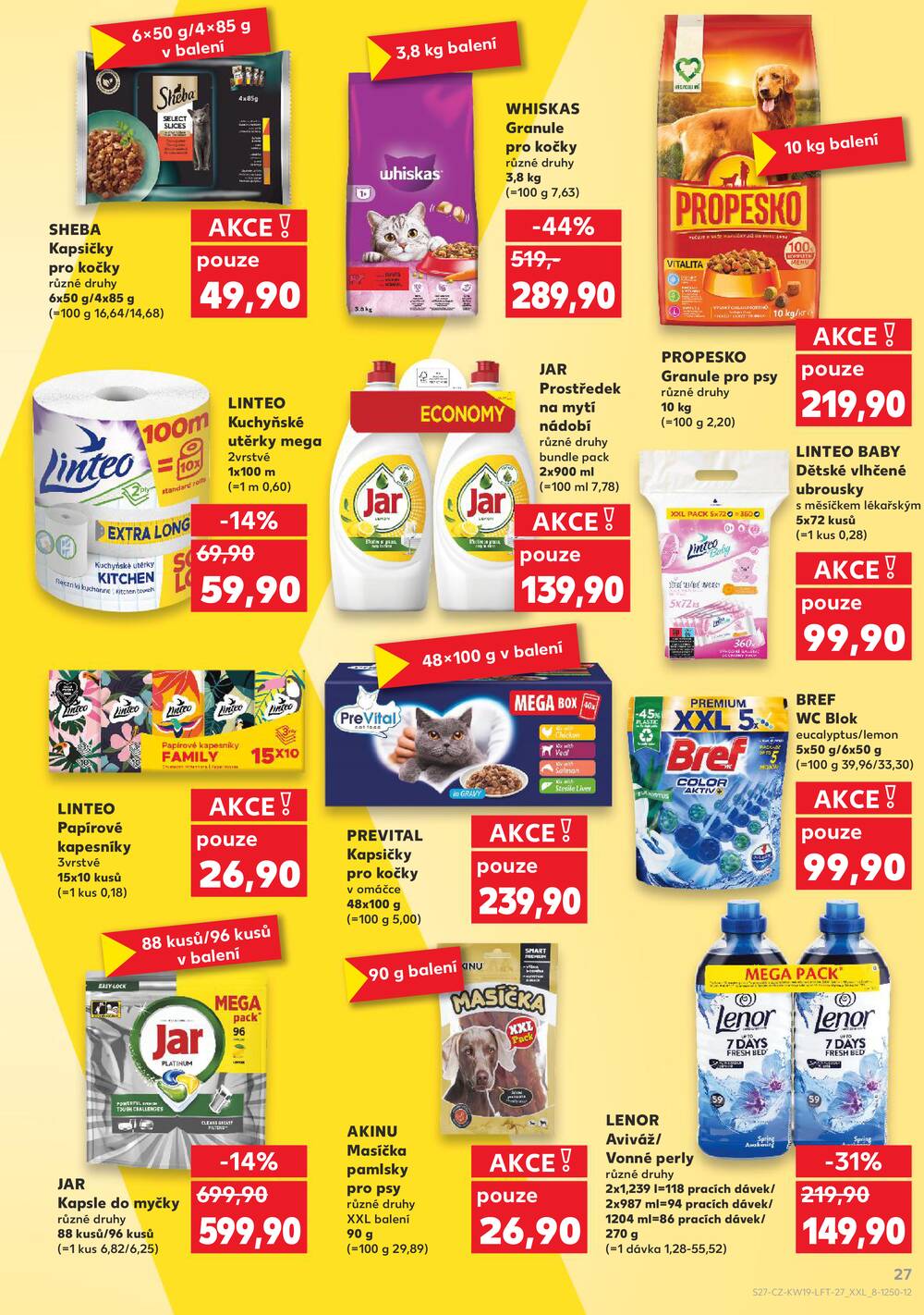 Leták Kaufland - Kaufland 6.5. - 12.5. - Kaufland - Sokolov - strana 27