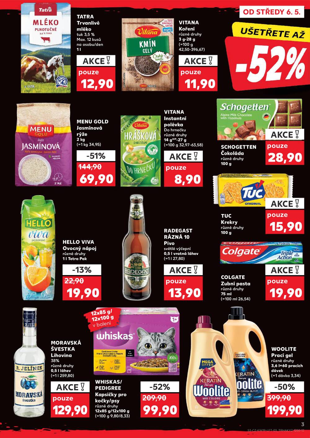 Leták Kaufland - Kaufland 6.5. - 12.5. - Kaufland - Pardubice (Bělehradská) - strana 3