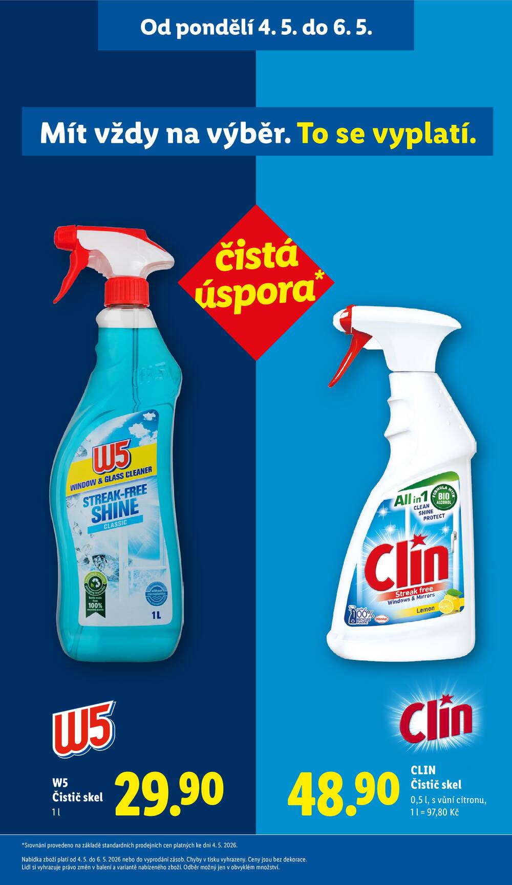 Lidl Čtvrtek od 7.5. do 10.5.2026