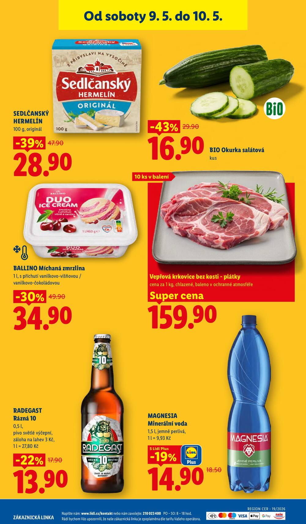 Lidl Čtvrtek od 7.5. do 10.5.2026