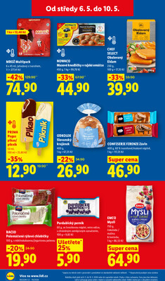 Lidl Čtvrtek od 7.5. do 10.5.2026