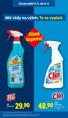 Lidl Čtvrtek od 7.5. do 10.5.2026