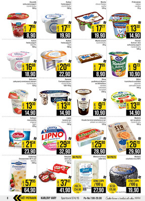 JIP Cash & Carry Brno, Praha, Ostrava, Jilemnice, Pardubice, Ostrava, Karlovy Vary, Olomouc a Zlín od 6.5. do 12.5.2026
