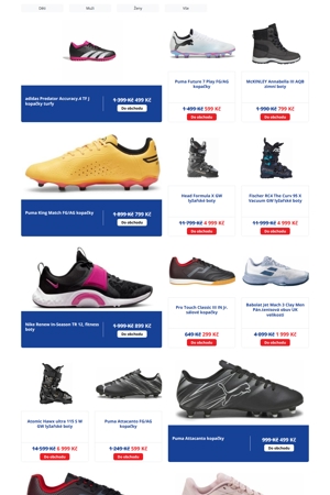 leták Intersport