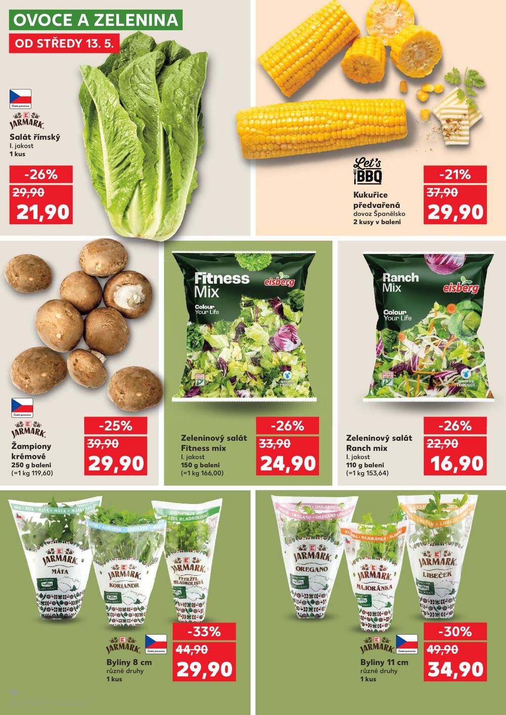 Kaufland 13.5. - 19.5. - Kaufland - Praha 3 (Jarov)