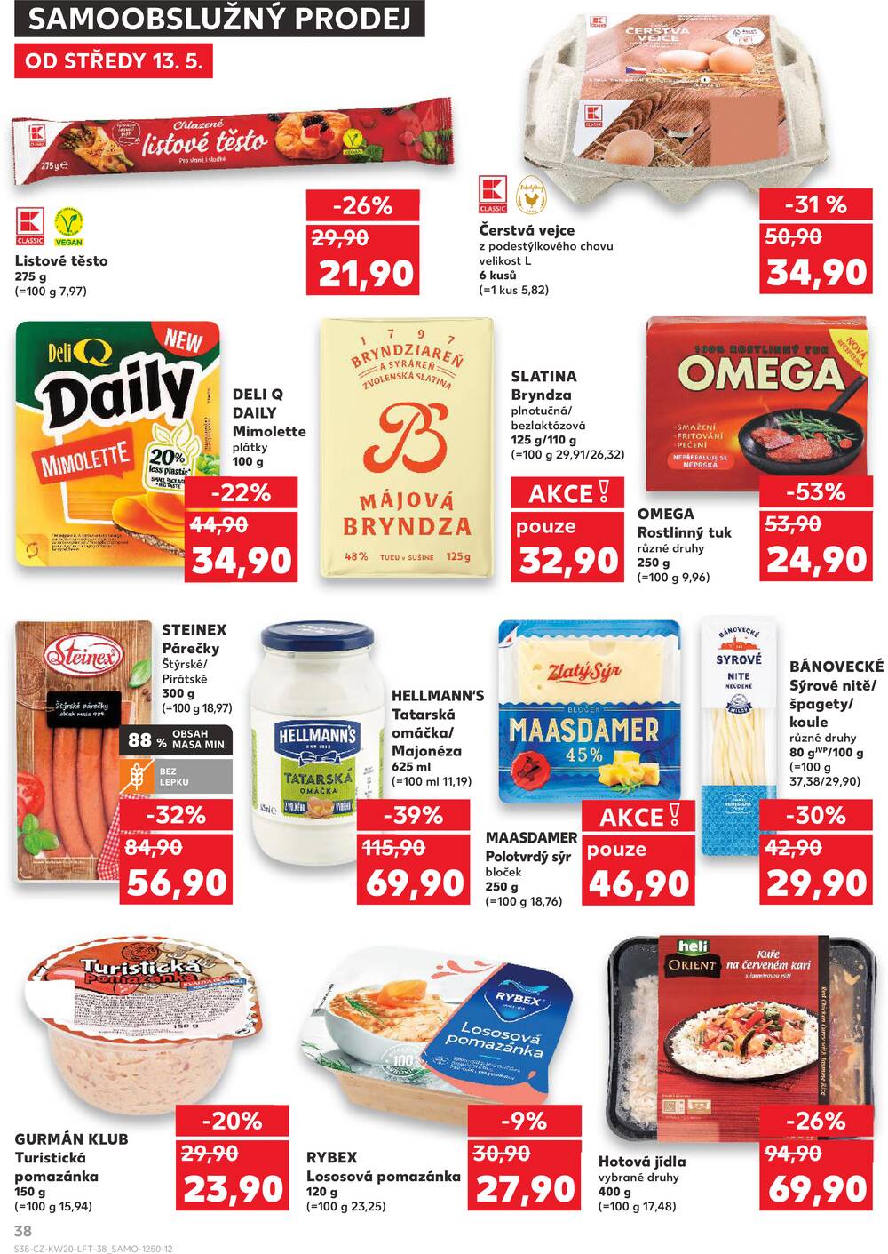 Kaufland 13.5. - 19.5. - Kaufland - Praha 3 (Jarov)