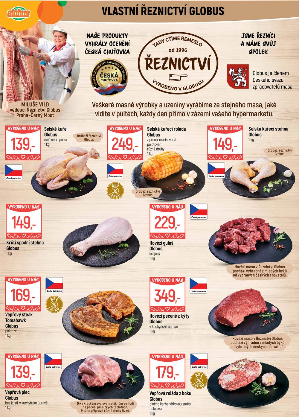 Akční leták Globus 13.5. - 19.5.2026 - Globus Praha - Centrum Černý Most