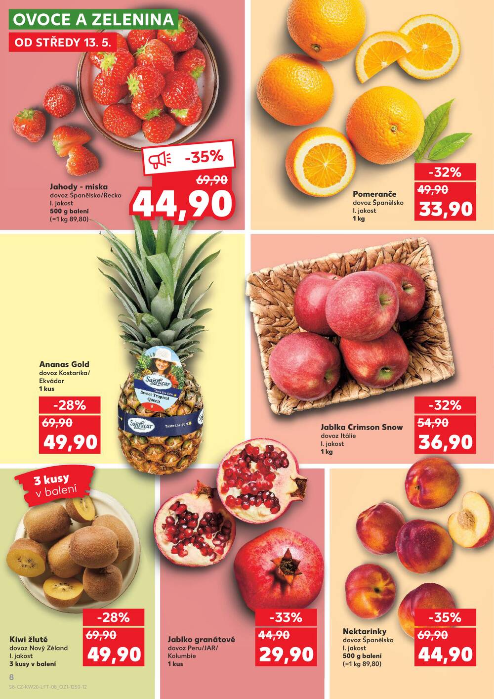 Leták Kaufland - Kaufland 13.5. - 19.5. - Kaufland - Strakonice - strana 8