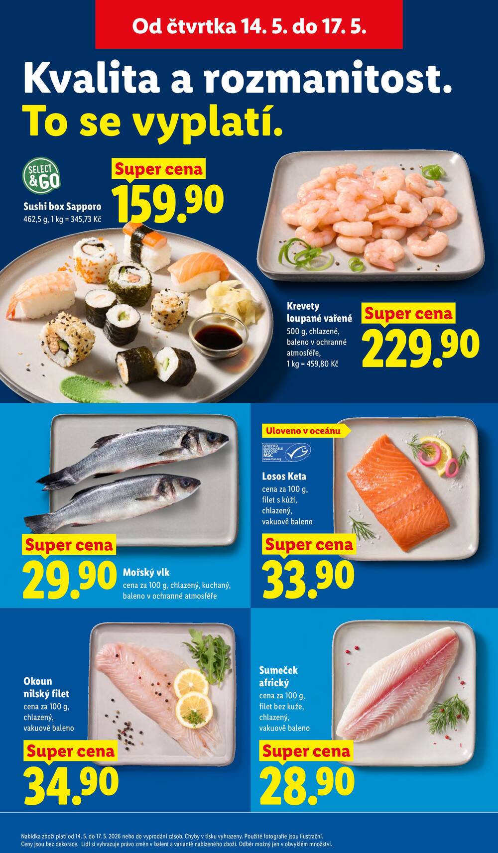Lidl Čtvrtek od 14.5. do 17.5.2026