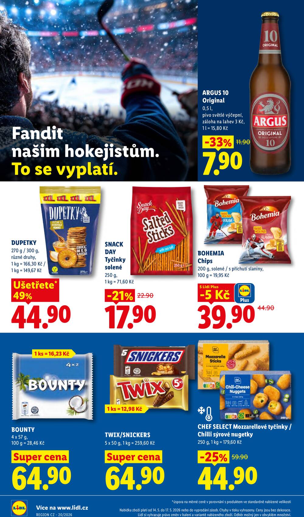 Lidl Čtvrtek od 14.5. do 17.5.2026