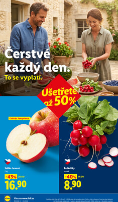 Lidl Čtvrtek od 14.5. do 17.5.2026