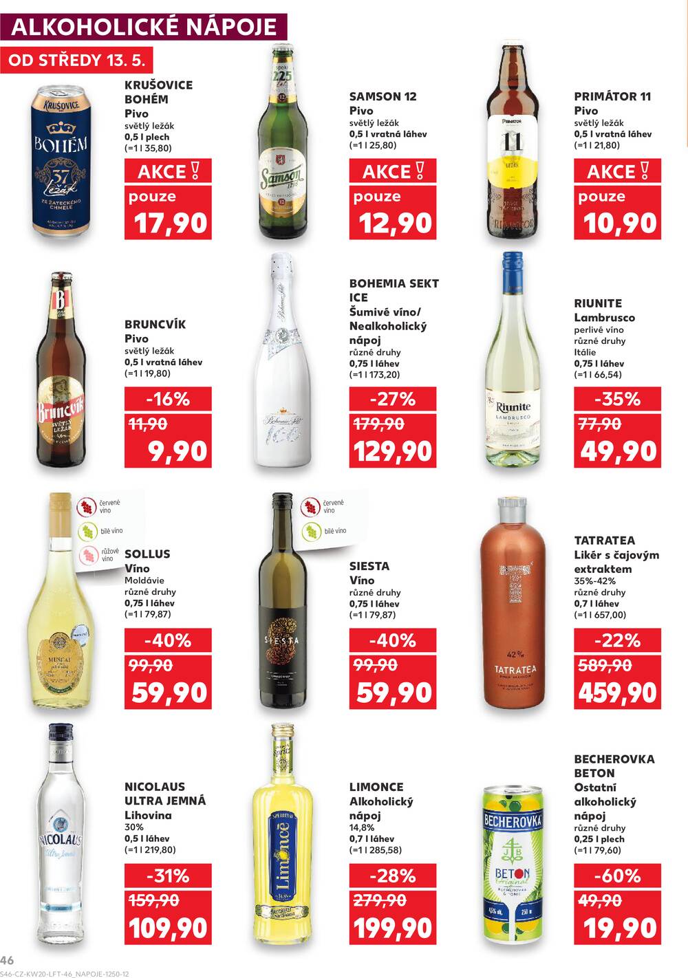 Kaufland 13.5. - 19.5. - Kaufland - Plzeň - Košutka