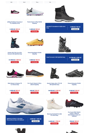leták Intersport