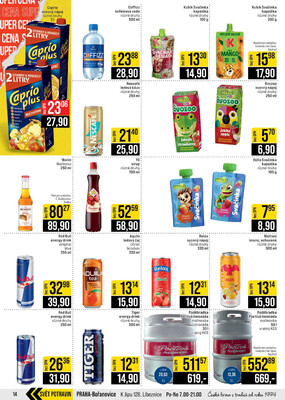 JIP Cash & Carry České Budějovice, Most, Náchod, Polička, Sušice a Svoboda nad Úpou od 13.5. do 19.5.2026
