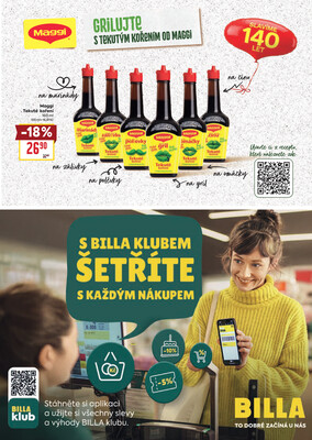 Billa katalog Gril od 20.5. do 9.6.2026