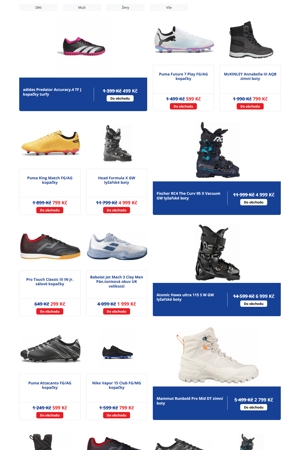 leták Intersport