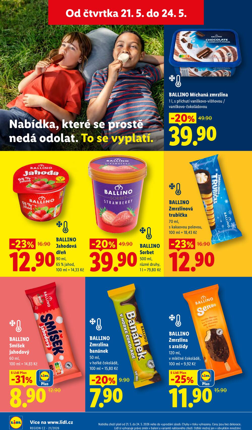 Lidl Čtvrtek od 21.5. do 24.5.2026