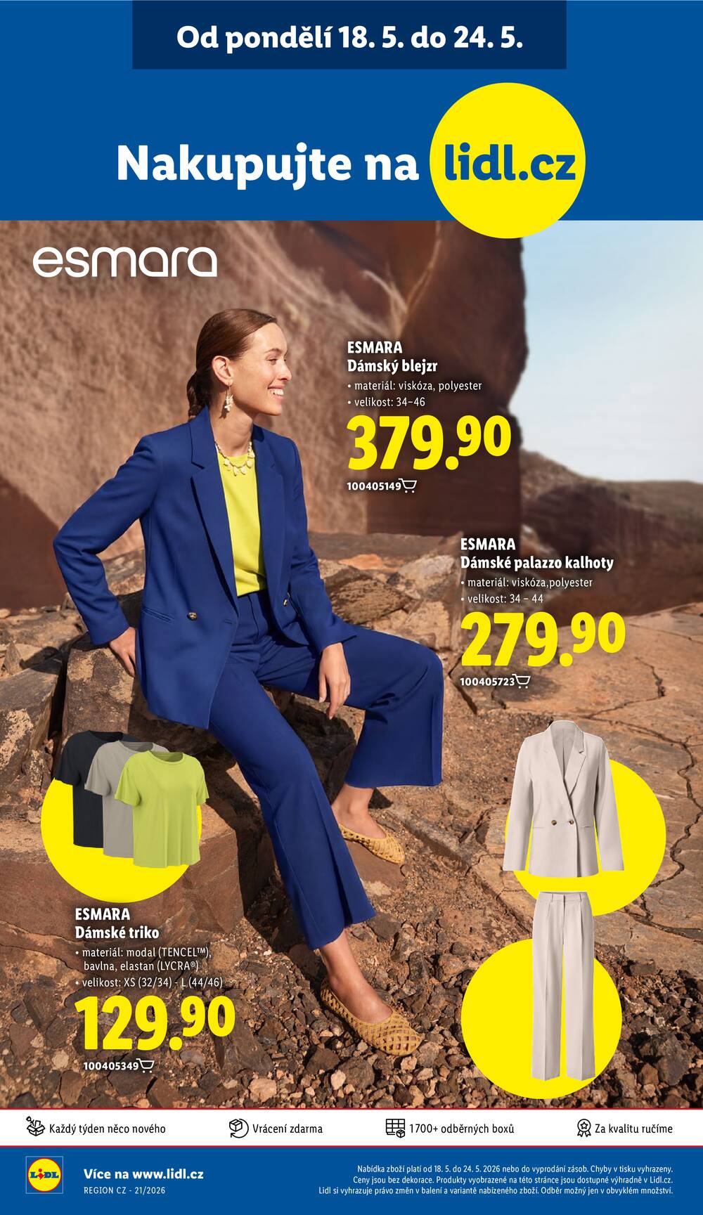 Lidl Čtvrtek od 21.5. do 24.5.2026
