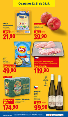 Lidl Čtvrtek od 21.5. do 24.5.2026