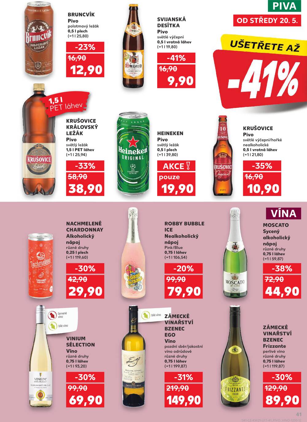 Kaufland 20.5. - 26.5. - Kaufland - Čáslav