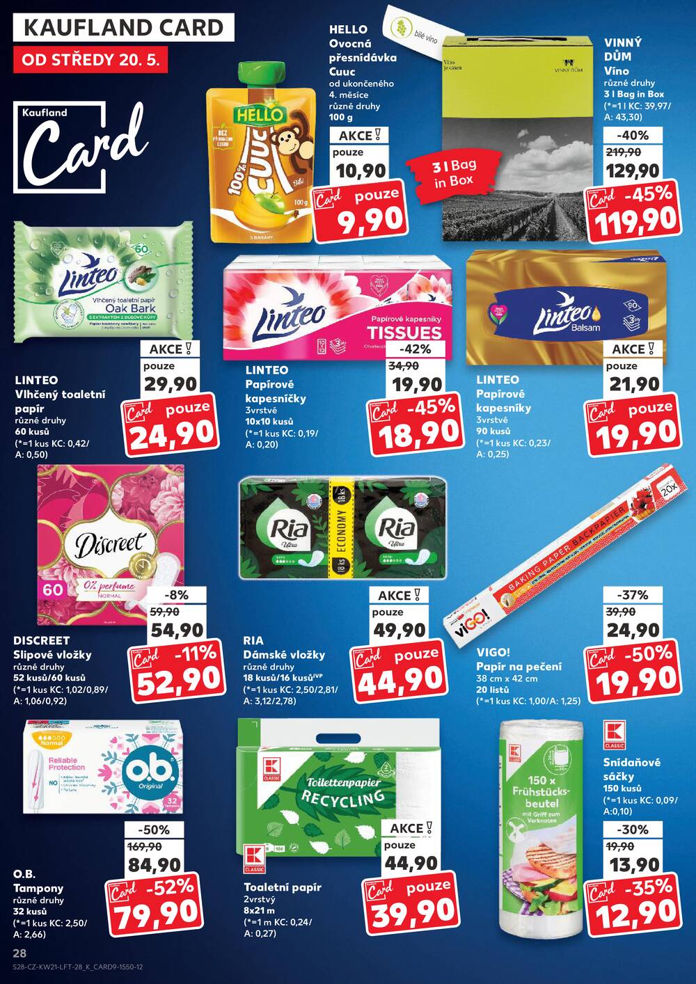 Kaufland 20.5. - 26.5. - Kaufland - Zlín ( OC Čepkov)