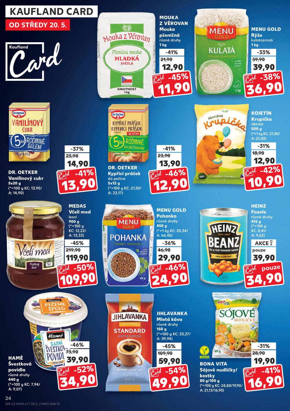 Leták Kaufland - Kaufland 20.5. - 26.5. - Kaufland - Žatec - strana 24 Leták Kaufland - Kaufland 20.5. - 26.5. - Kaufland - Žatec - strana 24