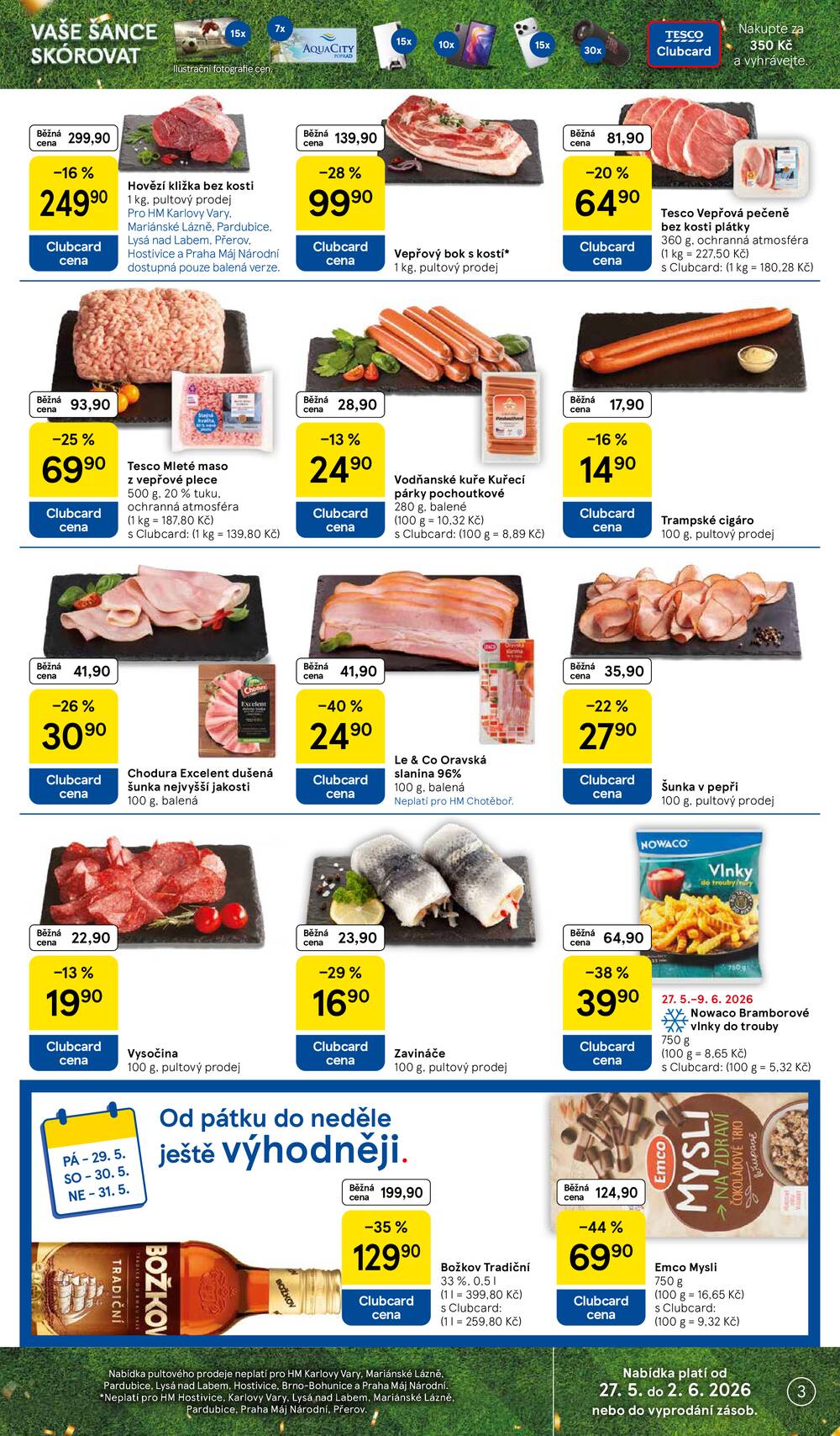 Leták Tesco - Tesco malé hypermarkety od 27.5. do 2.6.2026 - strana 3