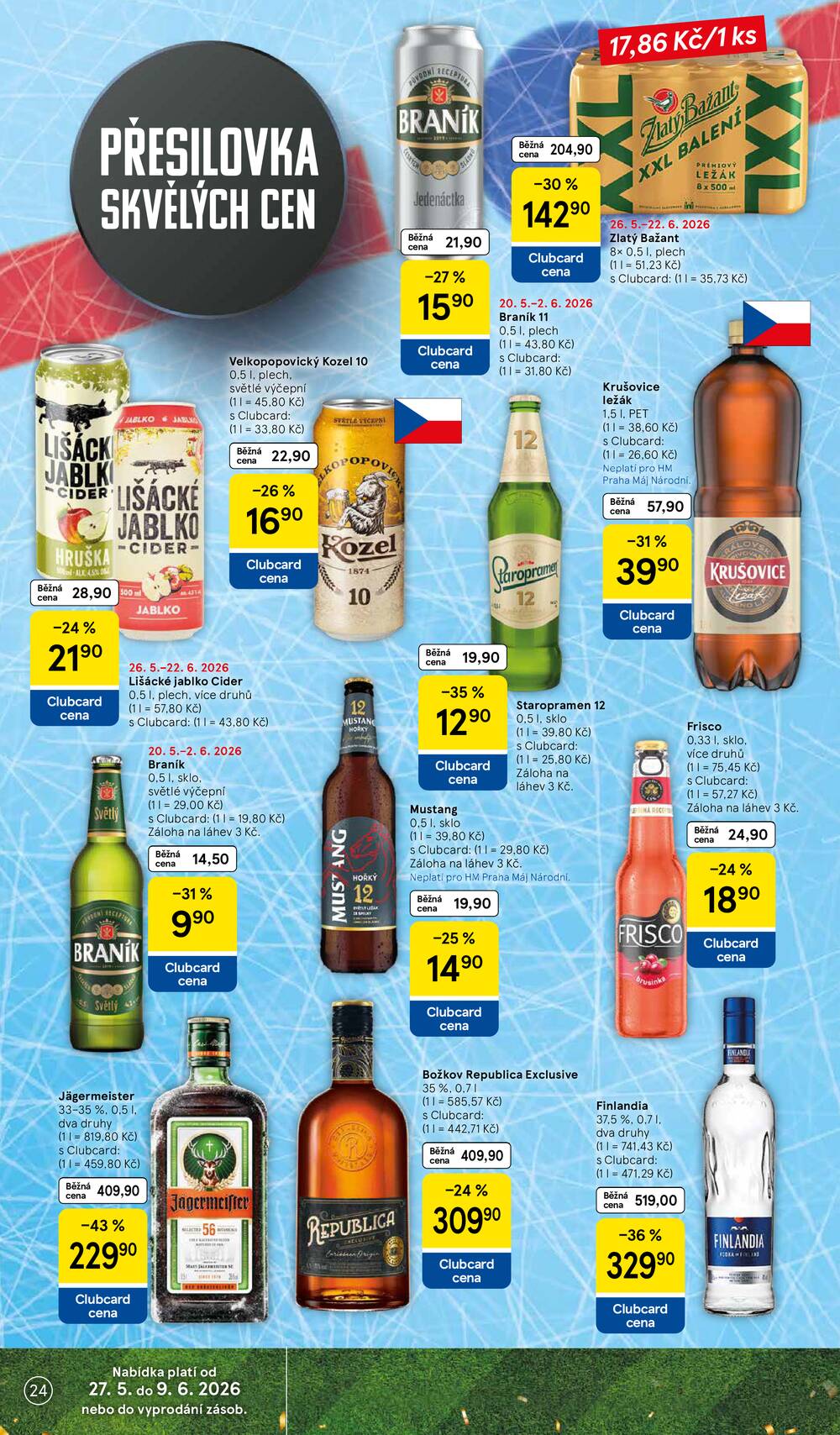 Leták Tesco - Tesco malé hypermarkety od 27.5. do 2.6.2026 - strana 24 Leták Tesco - Tesco malé hypermarkety od 27.5. do 2.6.2026 - strana 24