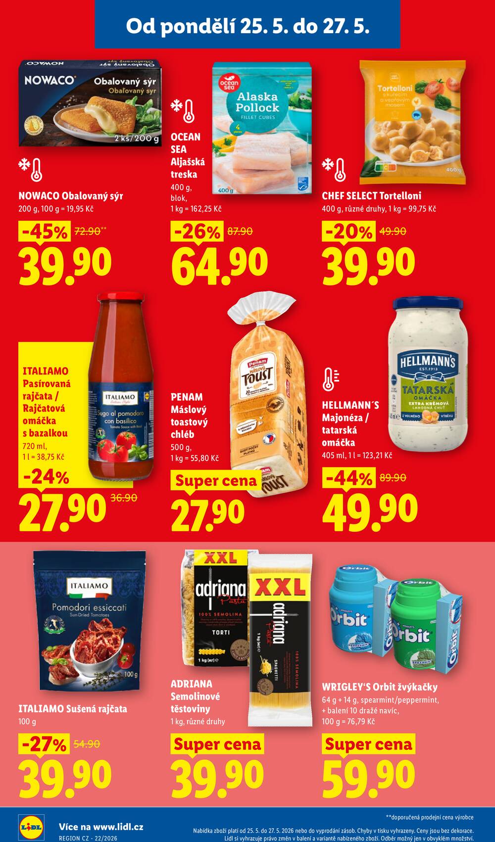Lidl od 25.5. do 27.5.2026