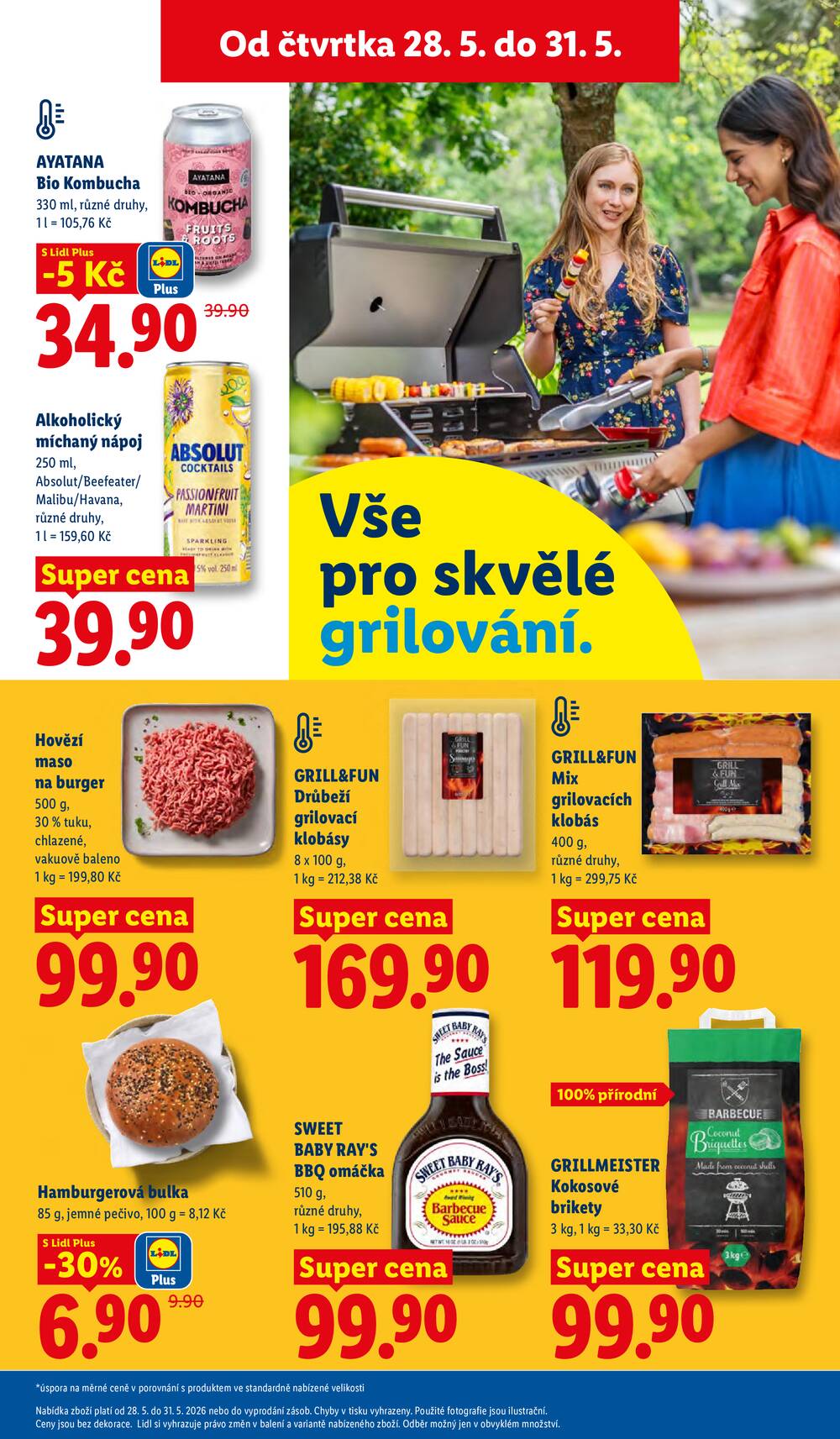 Lidl Čtvrtek od 28.5. do 31.5.2026