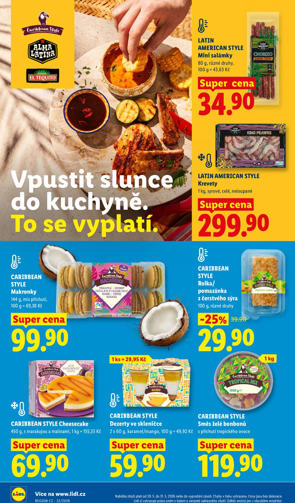Lidl Čtvrtek od 28.5. do 31.5.2026