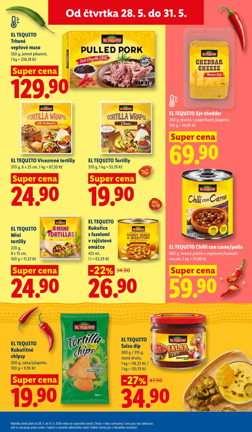 Lidl Čtvrtek od 28.5. do 31.5.2026