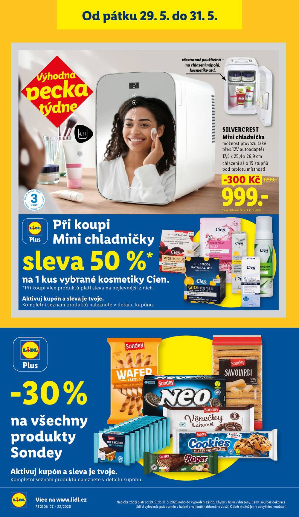 Lidl Čtvrtek od 28.5. do 31.5.2026