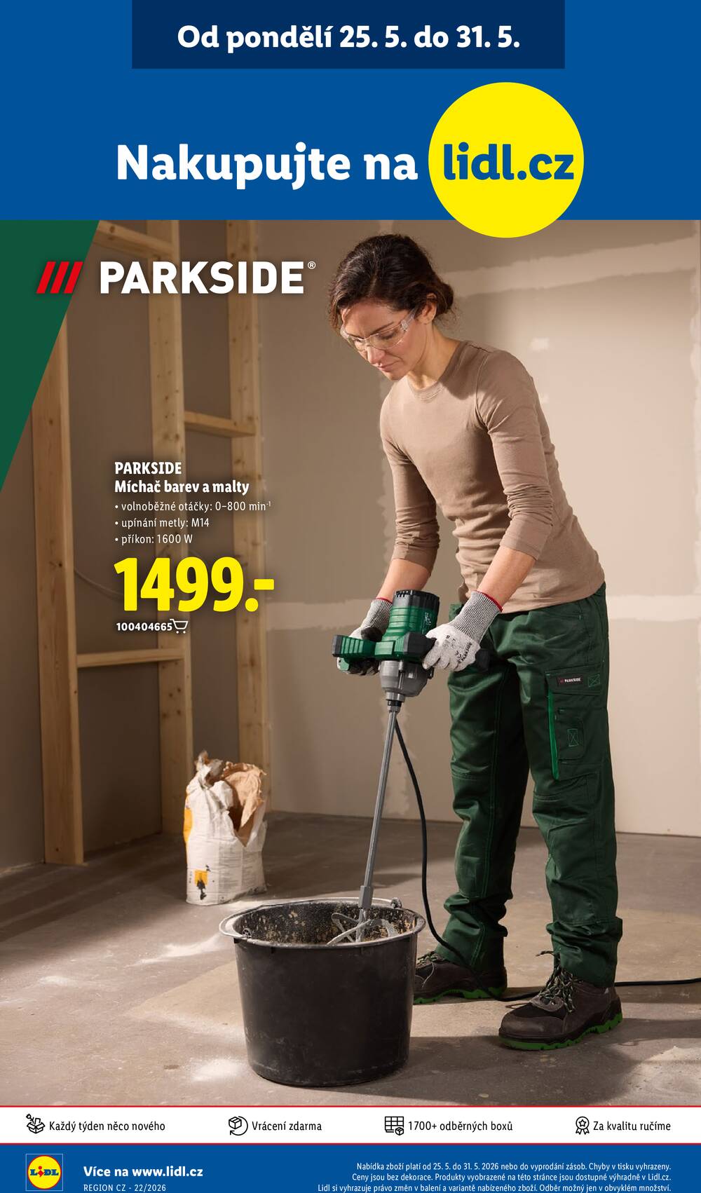 Lidl Čtvrtek od 28.5. do 31.5.2026