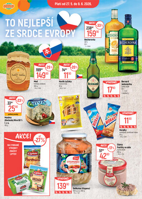 Leták Akční leták Globus 27.5. - 9.6.2026 - Globus České Budějovice