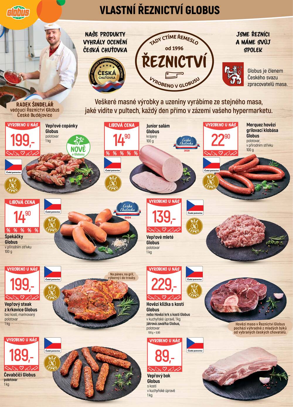 Akční leták Globus 27.5. - 2.6.2026 - Globus České Budějovice