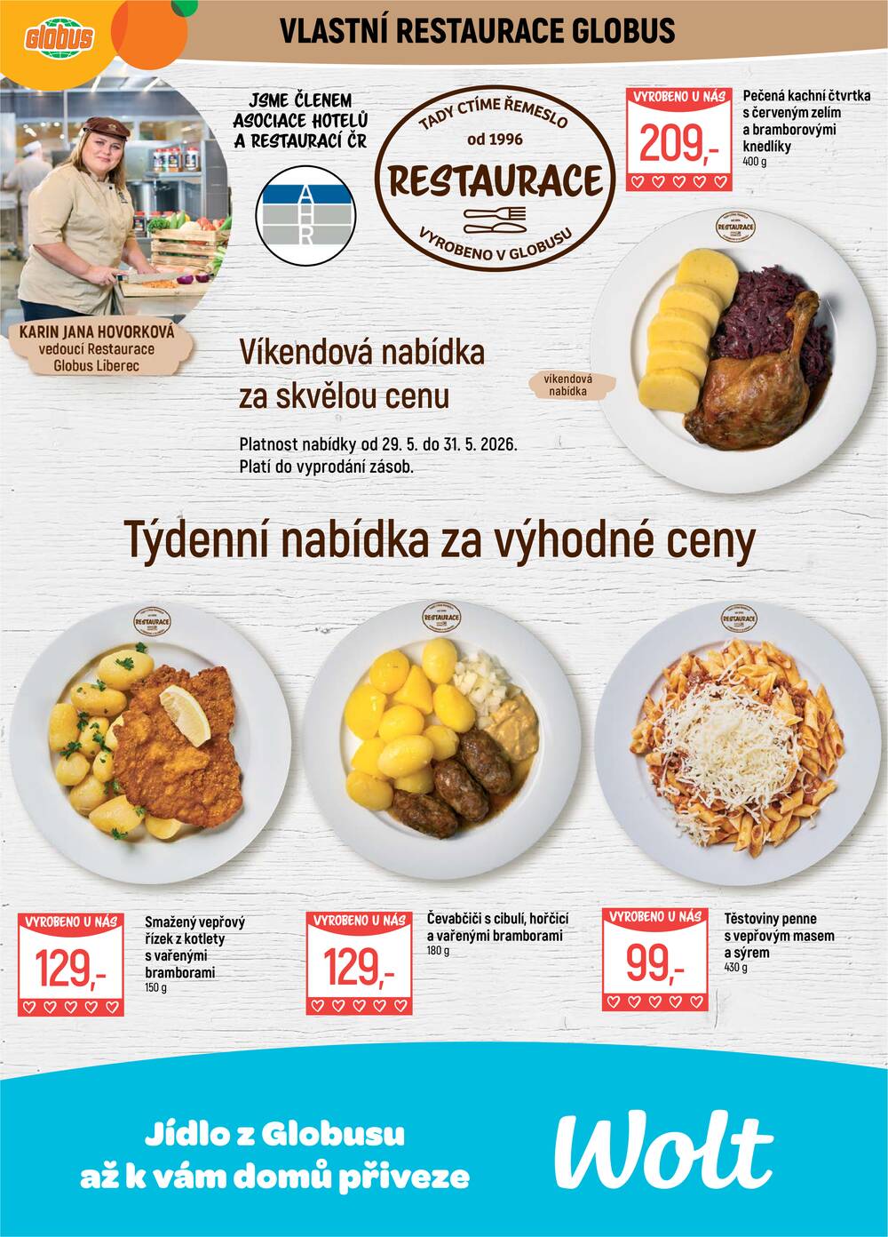 Leták Globus - Akční leták Globus 27.5. - 2.6.2026 - Globus Liberec - strana 7