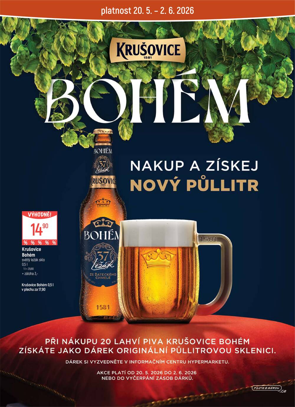 Akční leták Globus 27.5. - 2.6.2026 - Globus Brno Ivanovice