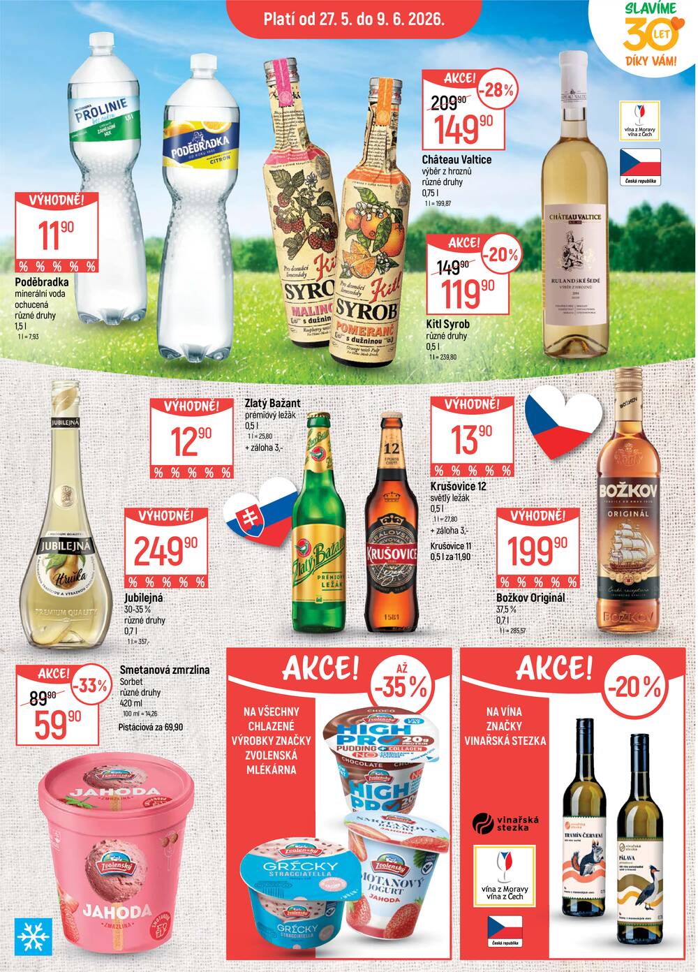 Akční leták Globus 27.5. - 2.6.2026 - Globus Praha - Štěrboholy