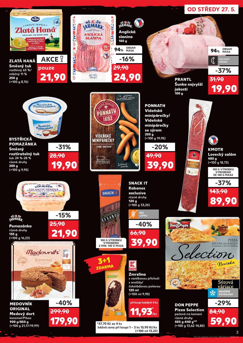 Leták Kaufland - Kaufland 27.5. - 2.6. - Kaufland - Praha 3 (Jarov) - strana 3 Leták Kaufland - Kaufland 27.5. - 2.6. - Kaufland - Praha 3 (Jarov) - strana 3