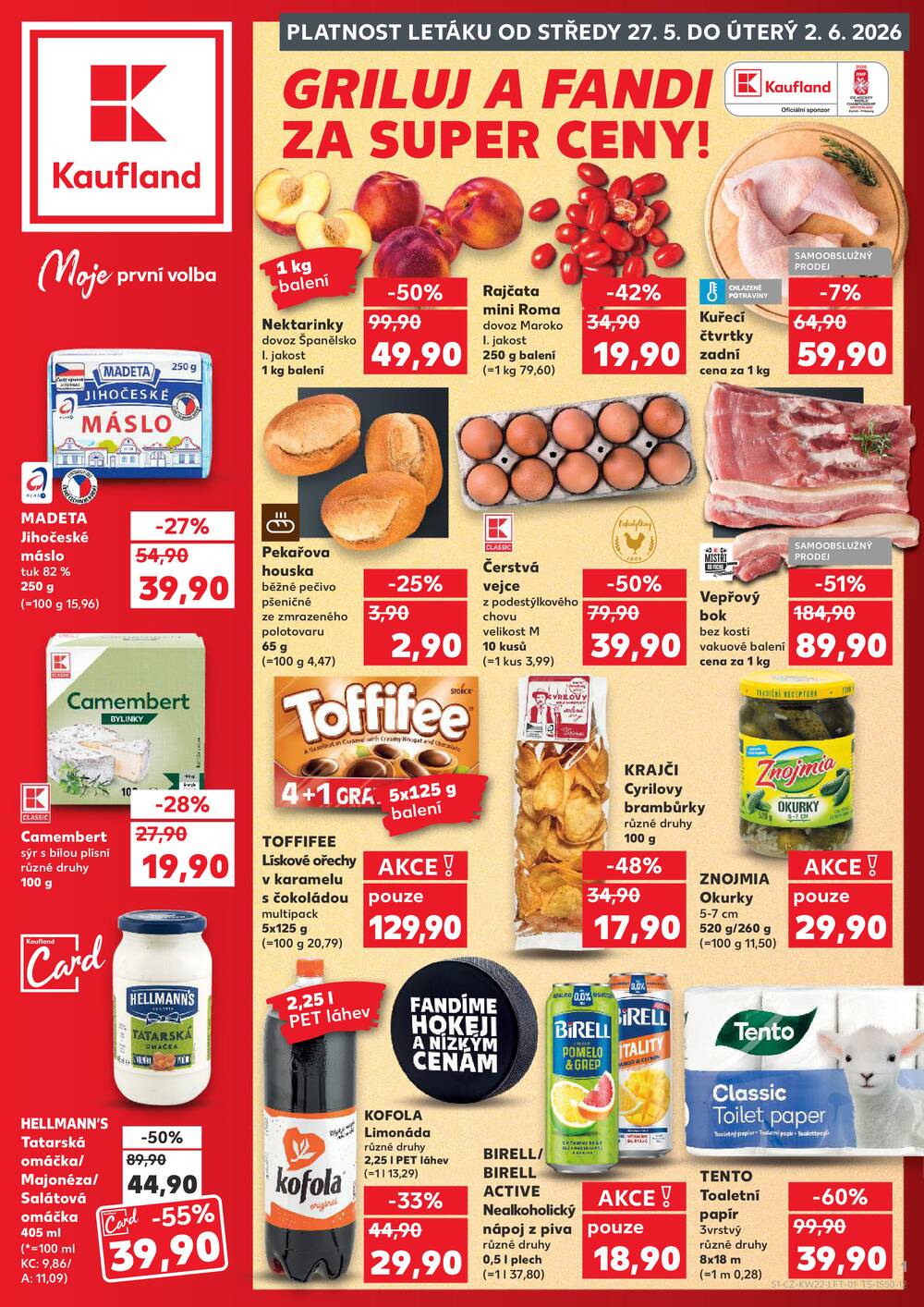 Leták Kaufland - Kaufland 27.5. - 2.6. - Kaufland - Domažlice - strana 1 Leták Kaufland - Kaufland 27.5. - 2.6. - Kaufland - Domažlice - strana 1