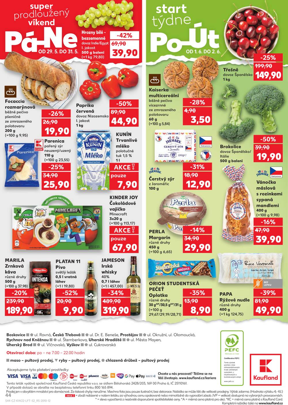 Kaufland 27.5. - 2.6. - Kaufland - Prostějov (Olomoucká)