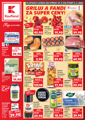 Leták Kaufland 27.5. - 2.6. - Kaufland - Most